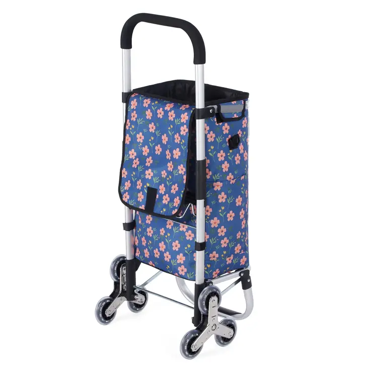 Boodschappentrolley 40L - Trapwielen