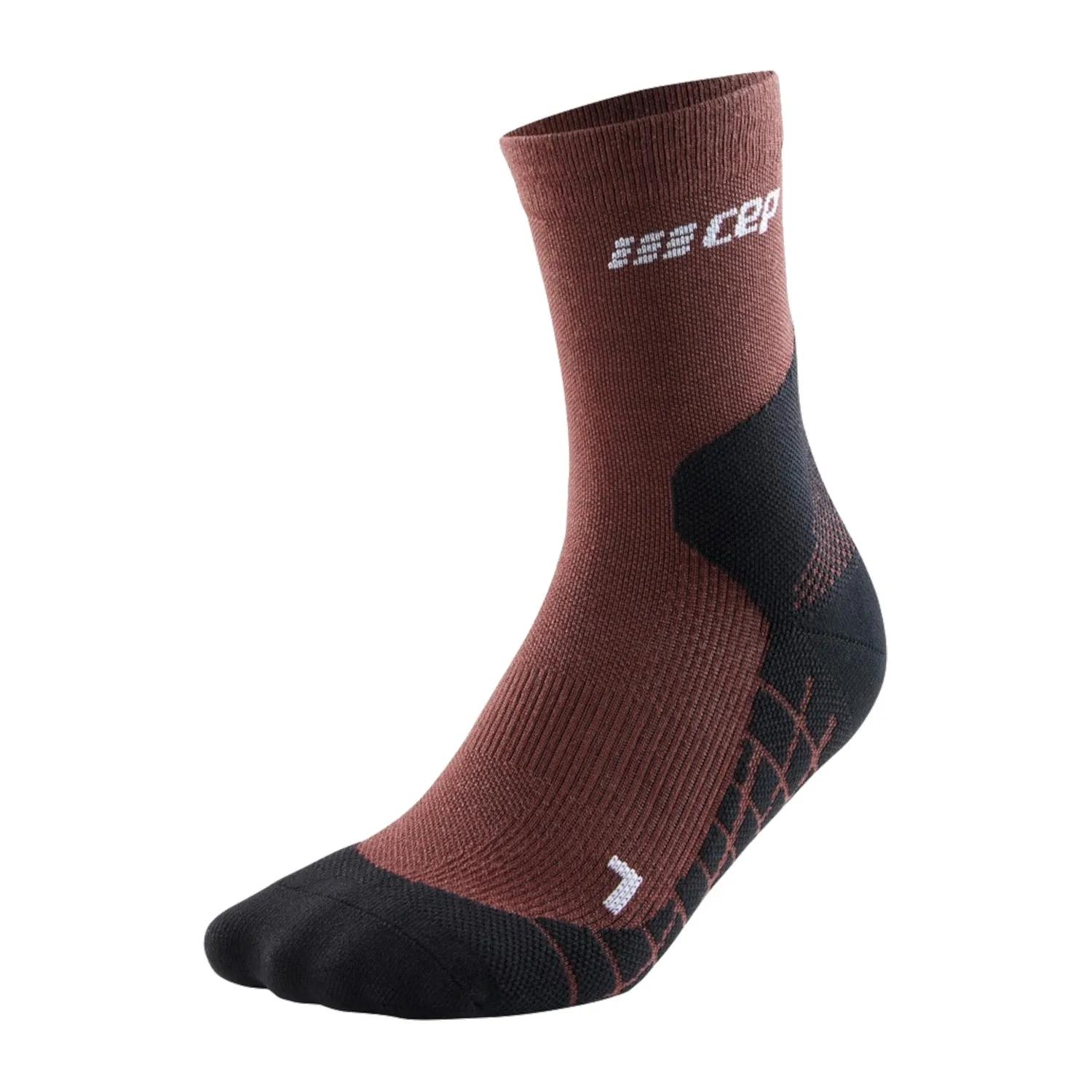 Cep  Hiking Light Merino Mid-Cut Compressie  Bruin main product image