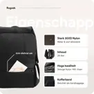 Rugzak met 17" laptopvak en antidiefstal vak