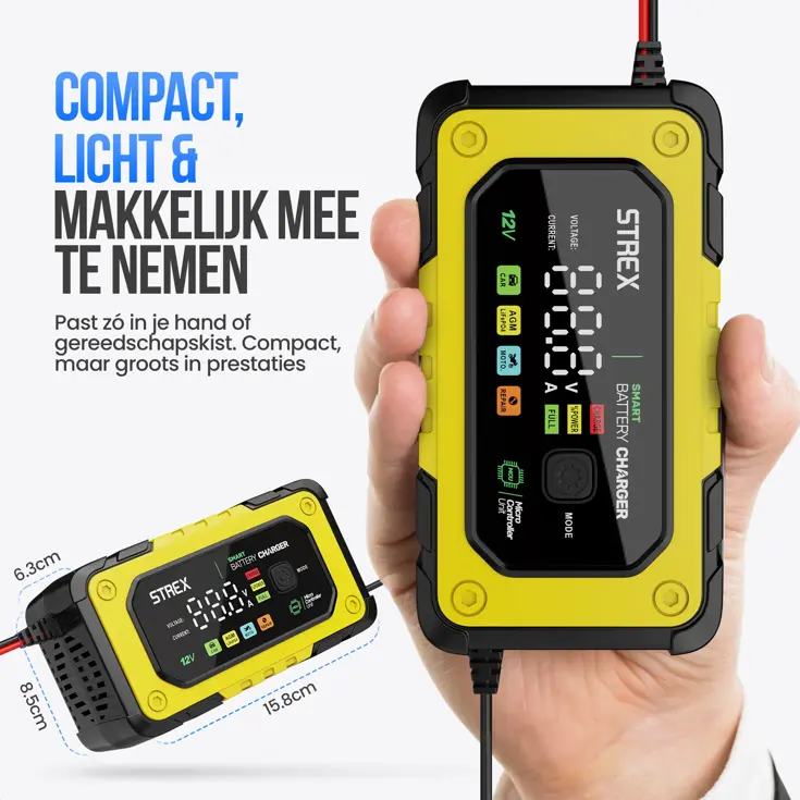 Acculader 12V 7A