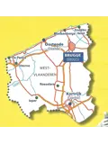 Wegenkaart Local 371 West-Vlaanderen