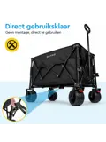 Opvouwbare Bolderkar - 165L - 100kg