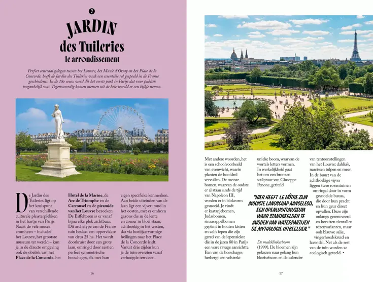 Tuinen in Parijs