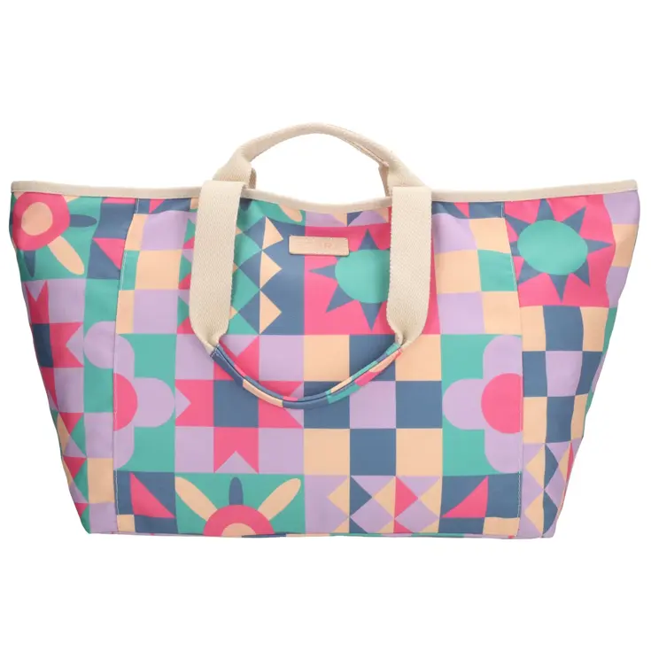 Richelle - Strandtas - Shopper - Ritssluiting