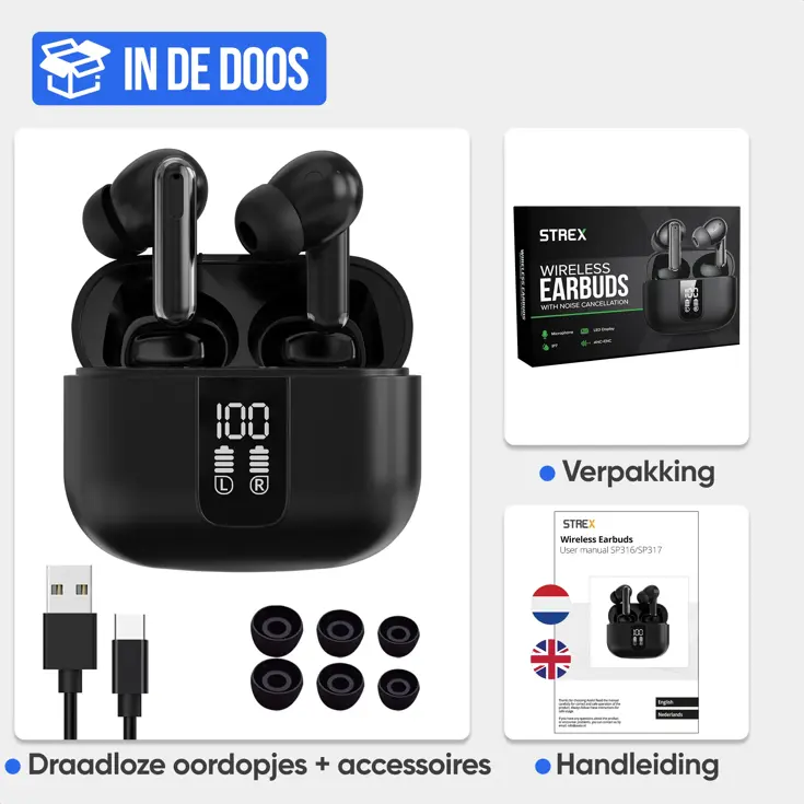 Draadloze Oordopjes