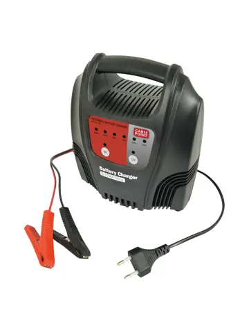 Automatische geïsoleerde acculader 6/12 Volt 6A