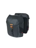 Basil dubbel Miles Tarpaulin zwart oranje 34L