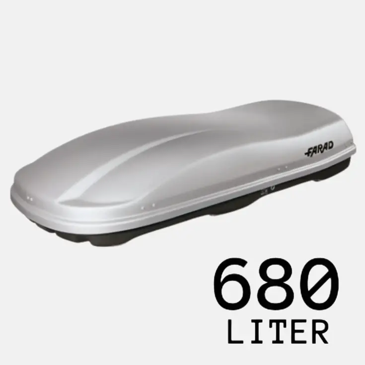 Marlin Dakkoffer N7 - 680 liter - Grijs