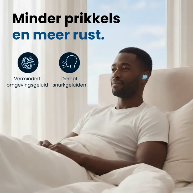 Siliconen Oordoppen Slapen & Reizen - 20 Stuks