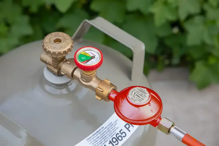 Gasfleszekering Gas OFF