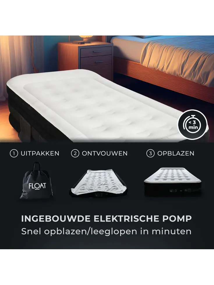 FLOAT Eenpersoons luchtbed - VersaVento
