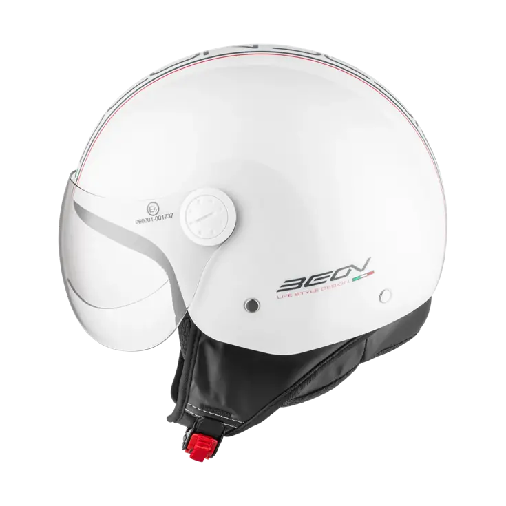 Design Scooterhelm met vizier