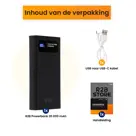 Powerbank 20000 mAh Snellader & LED Display