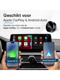 Mini 2-in-1 CarPlay & Android Auto Dongle V3 Rond