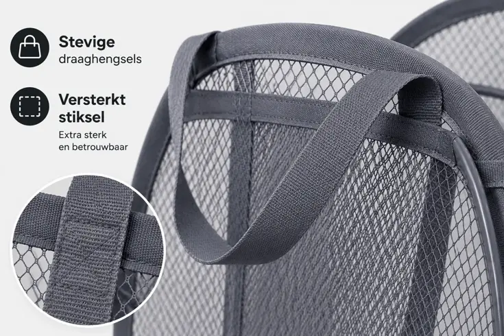 Opvouwbare Wasmand 64 Liter - Opbergmand
