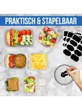 Vershoudbakjes Plastic - 18 Delig