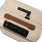 Zuna - Handbagagekoffer - Leren handvatten - 55cm