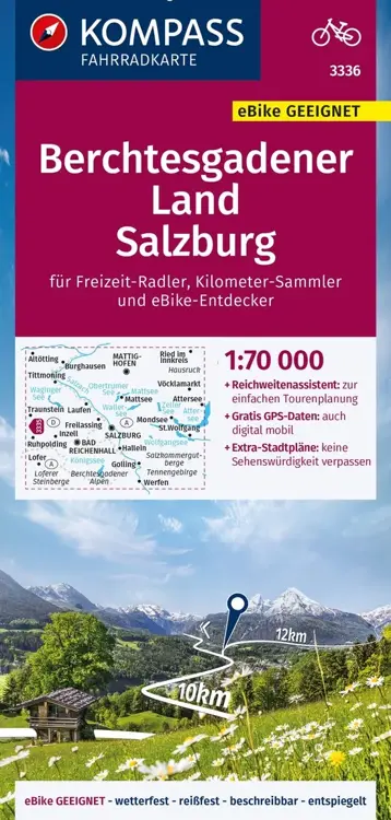 Fietskaart FK 3336 Berchtesgadener Land