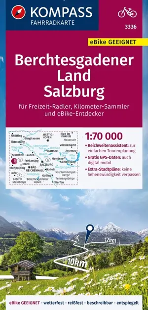 Fietskaart FK 3336 Berchtesgadener Land