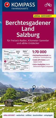 Fietskaart FK 3336 Berchtesgadener Land