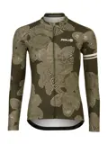 Striped Flower - Fietsshirt dames
