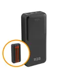 Powerbank 20000 mAh met Ingebouwde Kabels