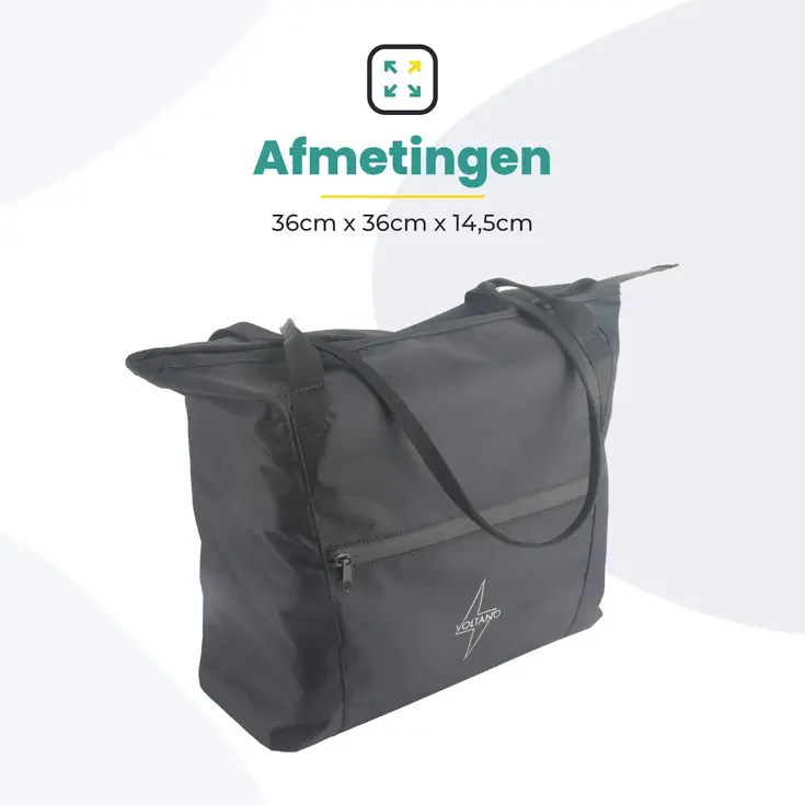 Voltano Shopper Enkele Fietstas 19L