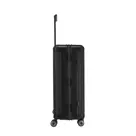 Travelite aluminium 4w trolley l Zwart