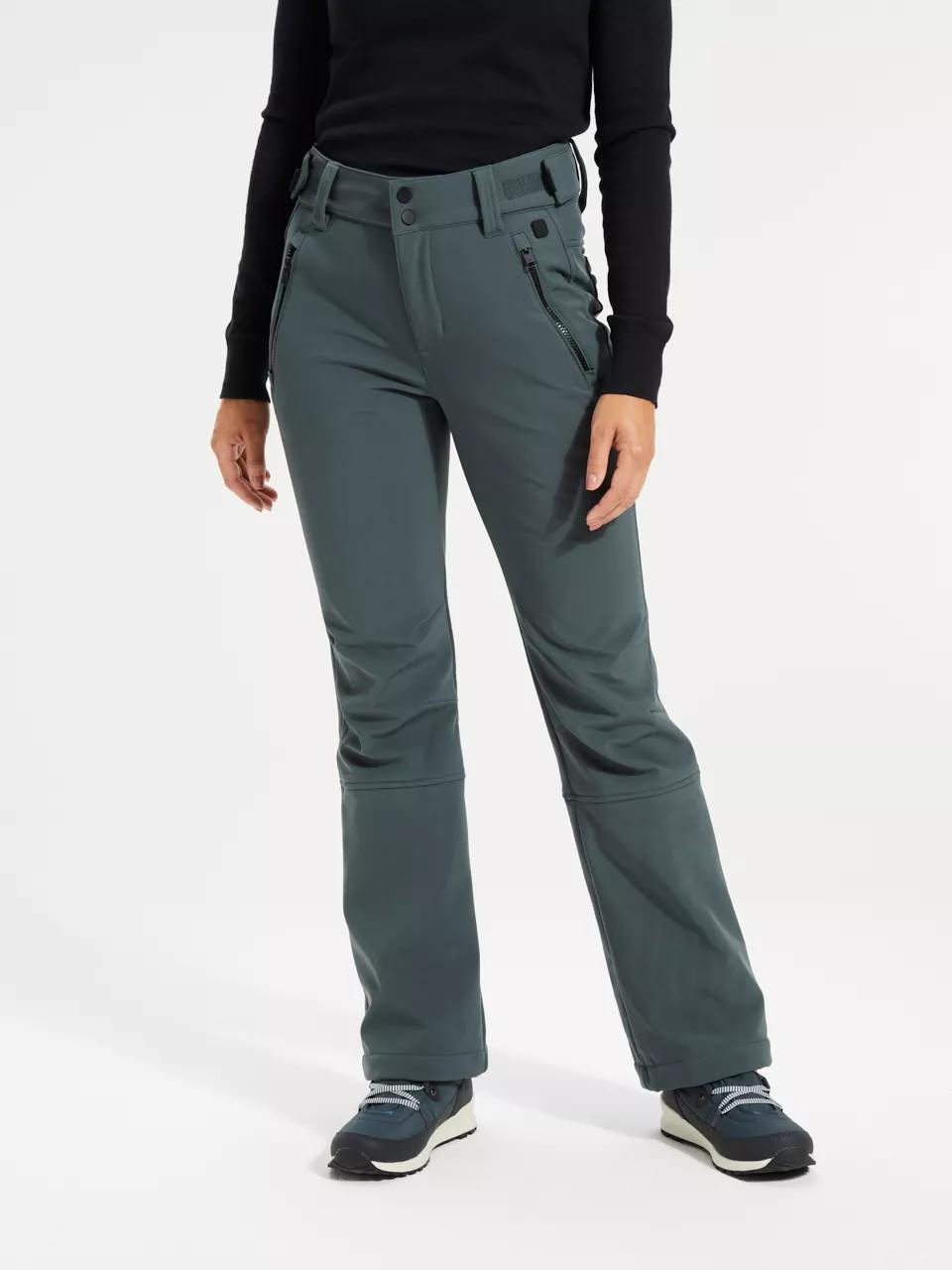 ANWB  Miras  Softshell skibroek dames  Human Nature  Donker Groen   L