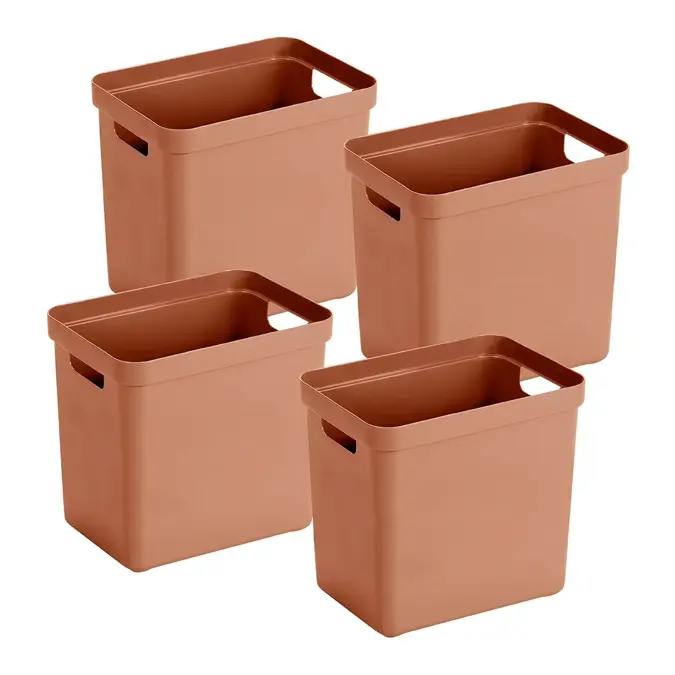 Sigma home - Opbergbox - 25L - 4-delig