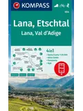 Wandelkaart WK054 Lana - Etschtal