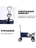 Packaway Opvouwbare Bolderkar 70KG
