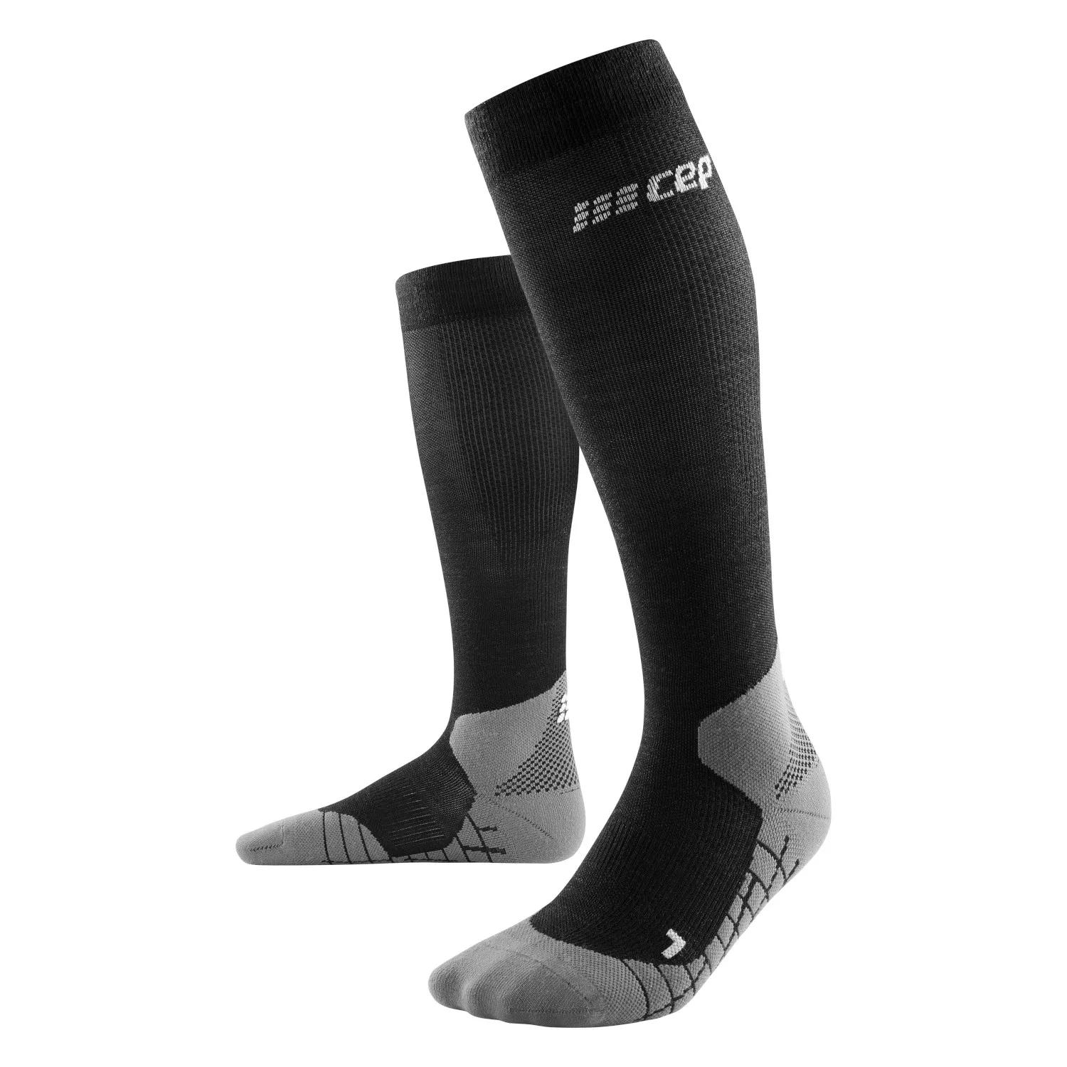 Cep  Hiking Light Merino Tall Compressie  Zwart main product image