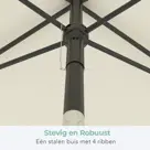 Parasol – 200x125cm – Crème