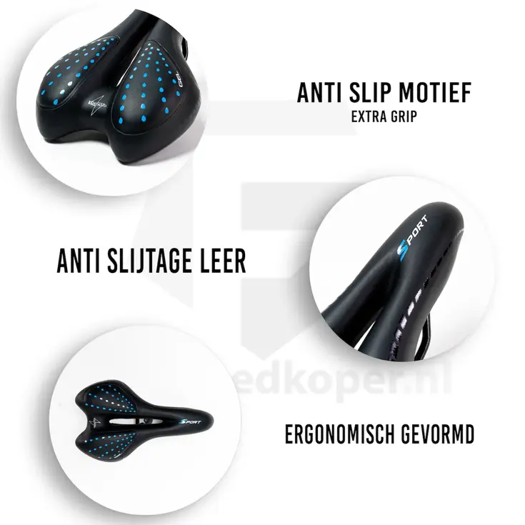 Voltano Sport Trekking Fietszadel –