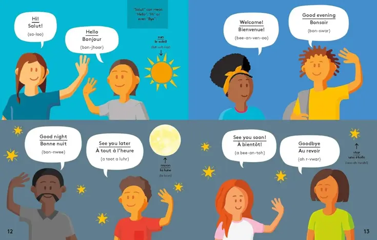 Kids First Phrases French