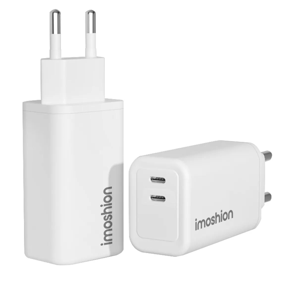 Imoshion  35W Wall Charger 2x USB-C  Wit main product image