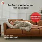 Seranova Elektrische Snuggle Hoodie Deken