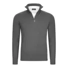 Heren Mock Zip Pullover