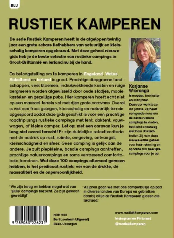 Rustiek Kamperen Groot-Brittannië en Ierland