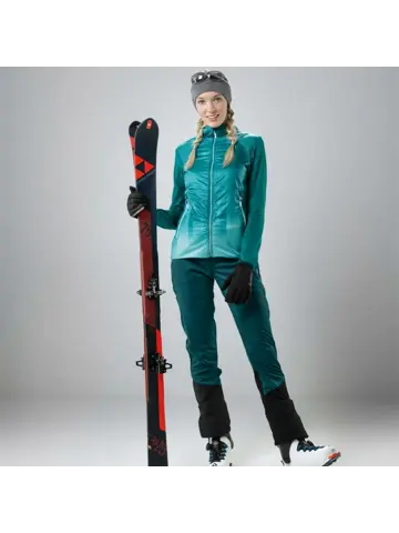 Outdoorbroek dames Touring Pace Teal