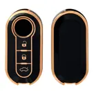 Dutch Shield Sleutelhoesje  Fiat  goud A3