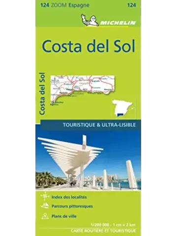 Wegenkaart Zoom 124 Costa del Sol