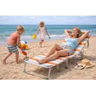 Ligbed 2x - Aluminium - Opvouwbaar -