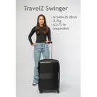 TravelZ Swinger Koffer met Expander 67cm