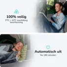 Bloomfold Elektrische Deken 160x130cm