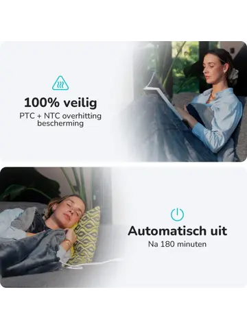 Elektrische Deken 160x130cm