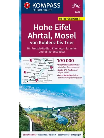 Fietskaart FK 3338 Hohe Eifel Ahrtal