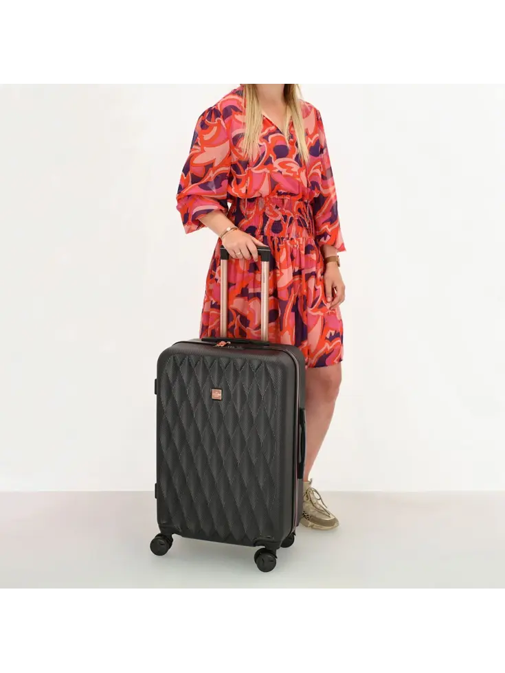 Honey - Middelgrote koffer - 66cm - 60L - TSA-slot