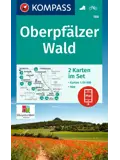 Wandelkaart WK186 Oberpfälzer Wald